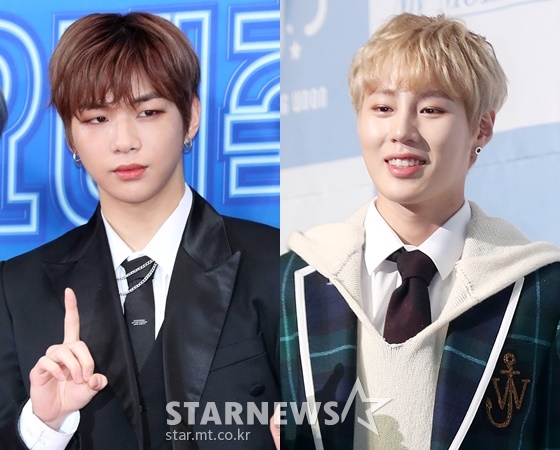 워너원 출신 강다니엘, 하성운 /사진=스타뉴스