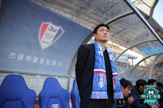수원 삼성의 이임생 감독. / 사진=한국프로축구연맹 제공