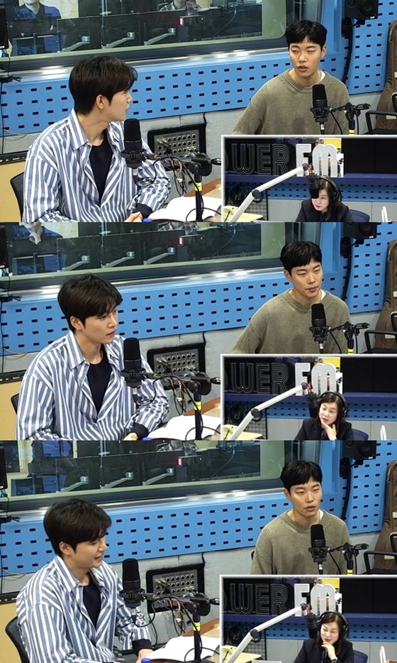 류준열과 김재영./사진=SBS 파워FM '최화정의 파워타임'