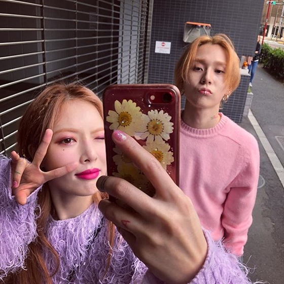 현아, 이던 /사진=이던 인스타그램