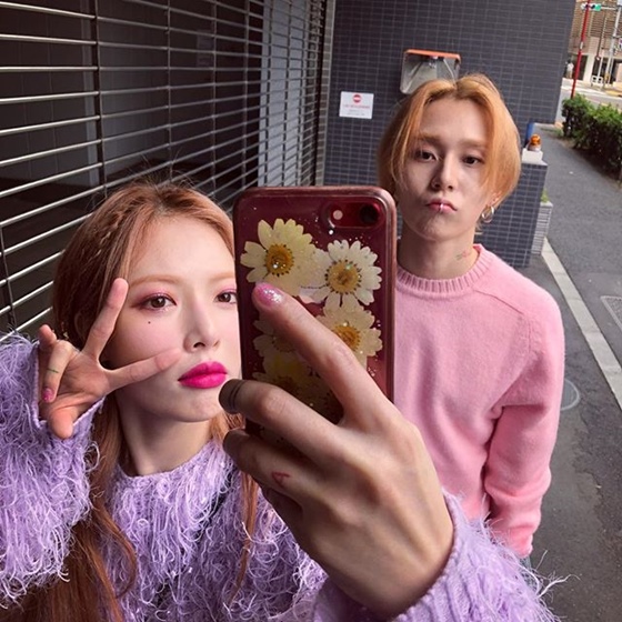 현아, 이던 /사진=이던 인스타그램