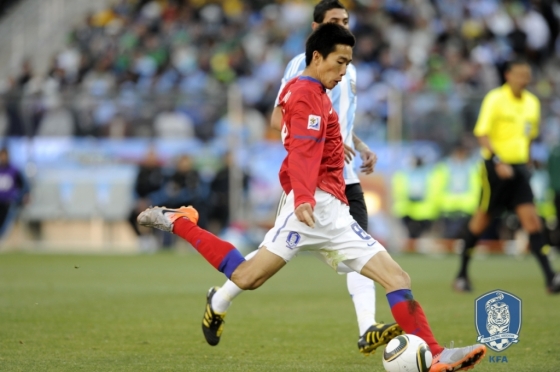 2010 남아공 월드컵에 출전했던 김정우. /사진=대한축구협회 제공