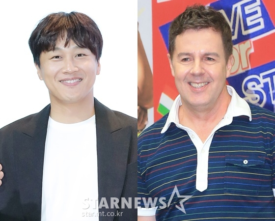 배우 차태현, 방송인 로버트 할리 /사진=스타뉴스
