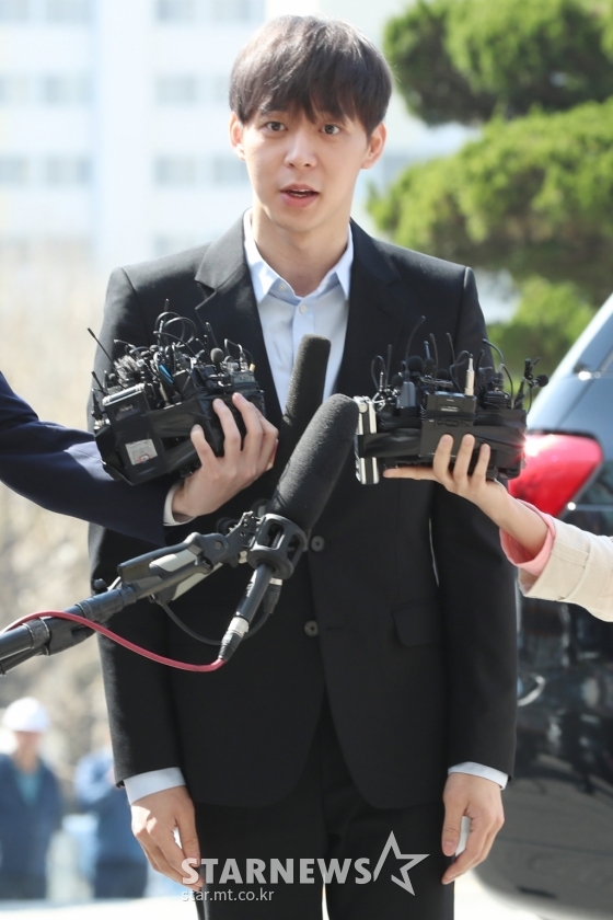 JYJ 멤버 겸 배우 박유천/사진=이기범 기자