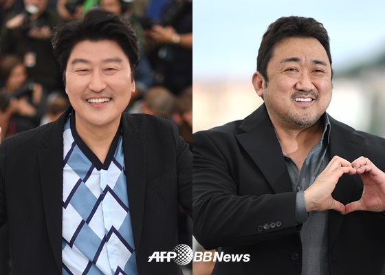 배우 송강호(왼쪽), 마동석 /AFPBBNews=뉴스1