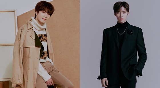 뉴이스트 JR, 민현/사진제공=더스타아시아