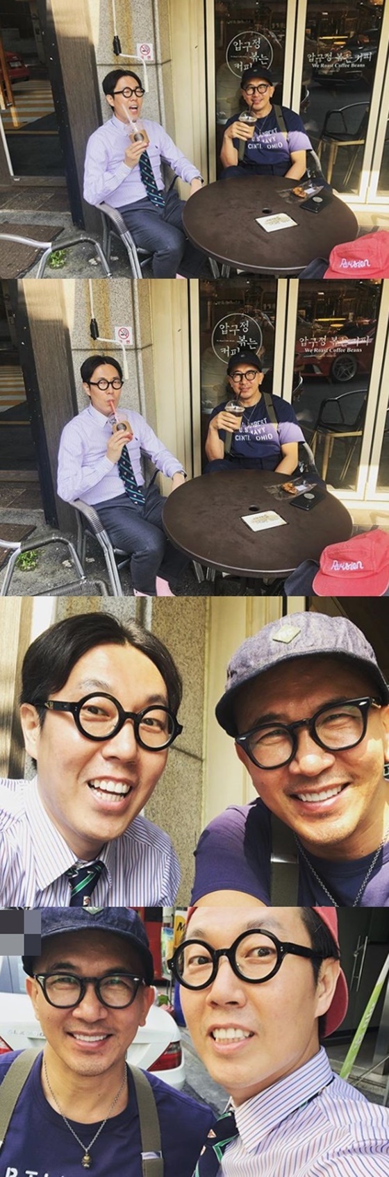 김영철과 구준엽./사진=김영철 인스타그램