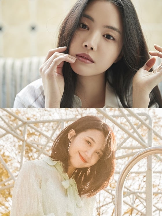 에이핑크 손나은(위)과 정은지 /사진제공=더스타아시아 