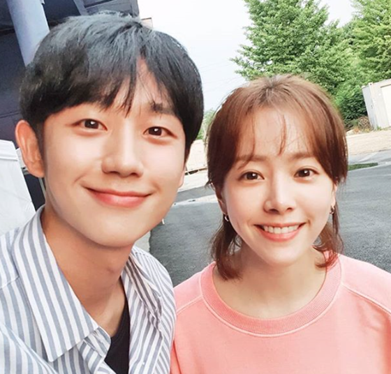 정해인과 한지민./사진=정해인 인스타그램