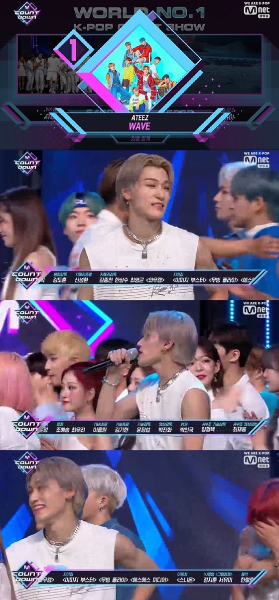/사진=Mnet 음악 순위 프로그램 '엠카운트다운' 캡처