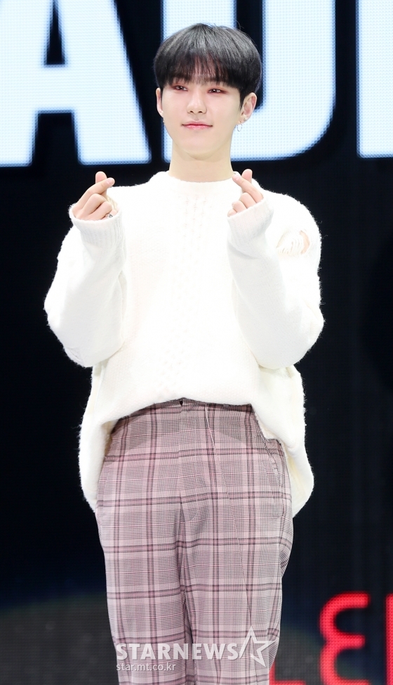 그룹 세븐틴 호시/사진=김휘선 기자