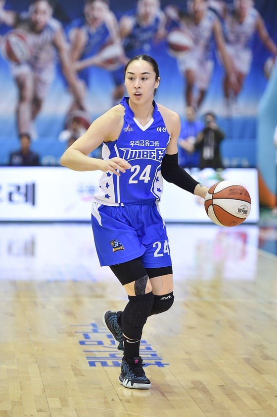 아산 우리은행의 혼혈선수 김소니아. /사진=WKBL