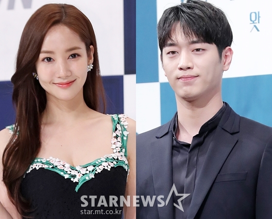 박민영, 서강준/사진=스타뉴스