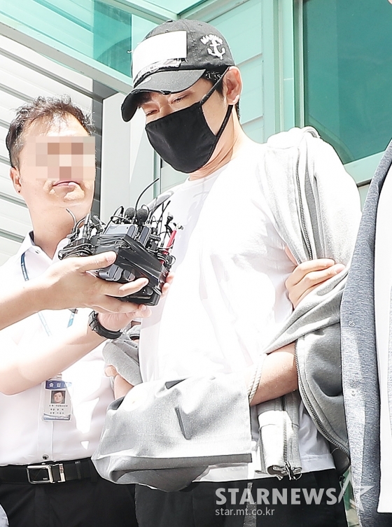 성폭행 혐의를 받고 있는 배우 강지환. / 사진=김창현 기자 chmt@