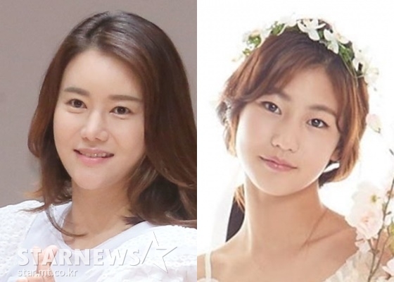 박연수(왼쪽)와 송지아./사진=스타뉴스, 박연수 인스타그램