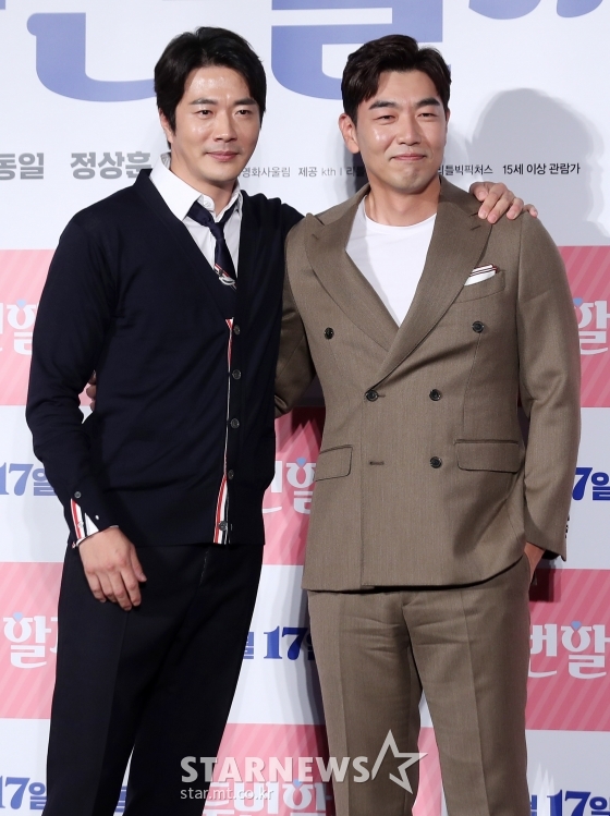 배우 권상우(왼쪽), 이종혁 /사진=김휘선 기자