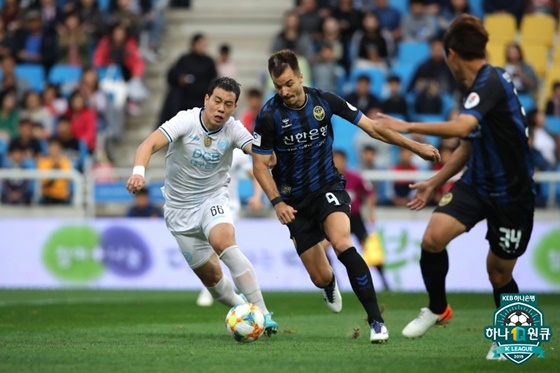 대구-인천. /사진=한국프로축구연맹