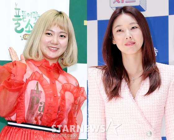 방송인 박나래, 모델 한혜진 /사진=스타뉴스