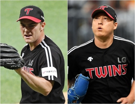 윌슨(왼쪽)과 차우찬. /사진=OSEN