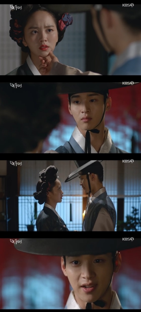 /사진=KBS 2TV 월화드라마 '조선로코-녹두전' 방송화면 캡쳐<br /><br />
