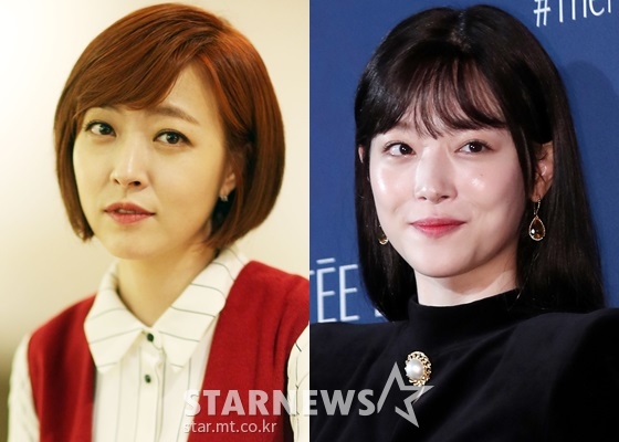 심은진, 고 설리/사진=스타뉴스
