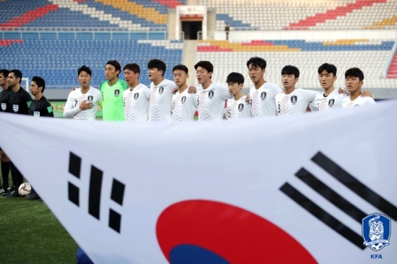 한국 대표팀. /사진=대한축구협회 제공