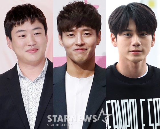 배우 안재홍, 강하늘, 옹성우 /사진=스타뉴스