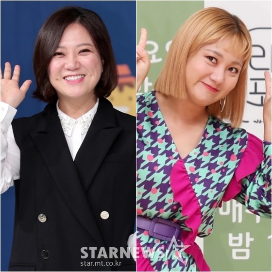 김숙(왼쪽)과 박나래 /사진=스타뉴스