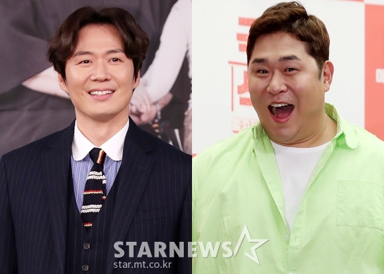 연정훈, 문세윤(사진 오른쪽)/사진=스타뉴스