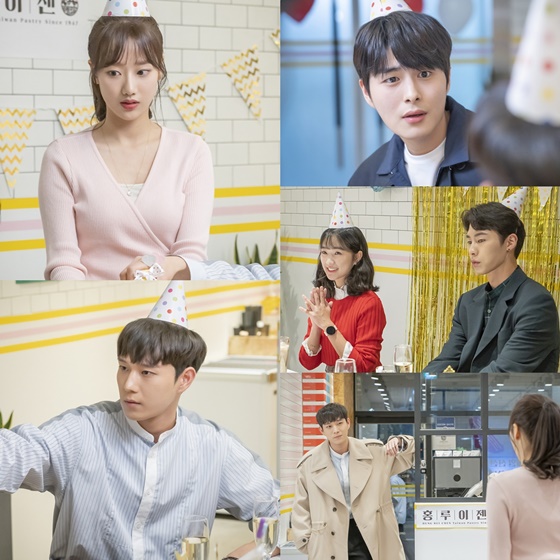 '어쩌다 발견한 하루'에서 김영대와 이나은, 정건주의 삼각 관계가 예고됐다./사진제공=MBC
