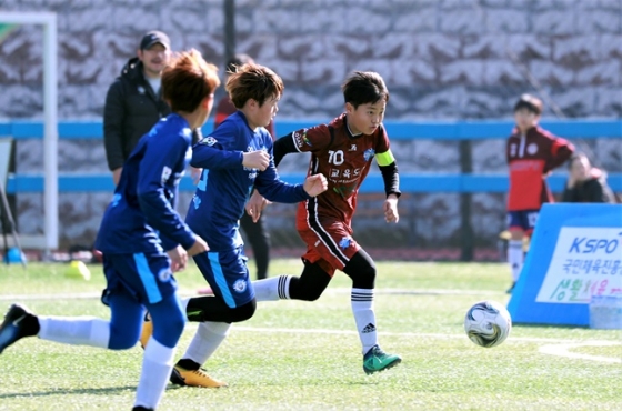 제3회 전국스포츠클럽교류대회 축구 경기 모습.  /사진=대한체육회