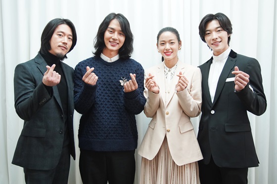 장혁(왼쪽부터), 양세종, 김설현, 우도환 /사진제공=JTBC 