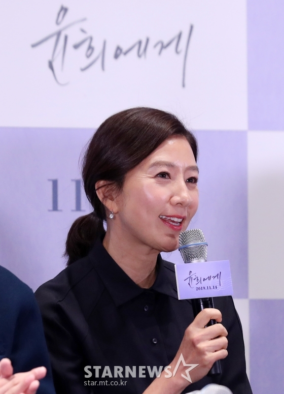 배우 김희애 /사진=김휘선 기자