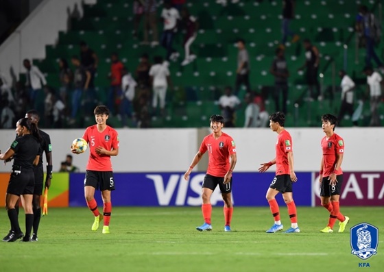 17세 이하(U-17) 한국 축구대표팀. /사진=대한축구협회