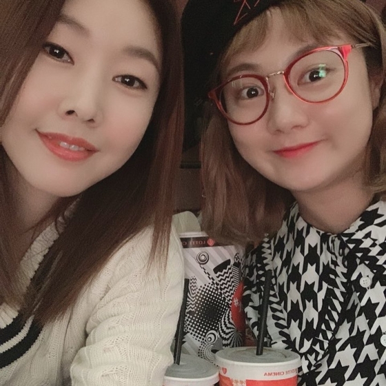 한혜진(좌) 박나래/사진=이시언 인스타그램