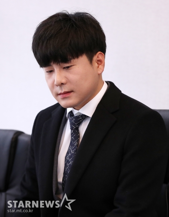 고 구하라 친오빠 구호인  /사진=김휘선 기자
