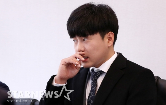 고 구하라 친오빠 구호인  /사진=김휘선 기자
