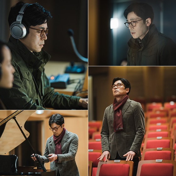 娱乐广播网03月23日报道 《班上的班》中演员李承俊变身为古典录音