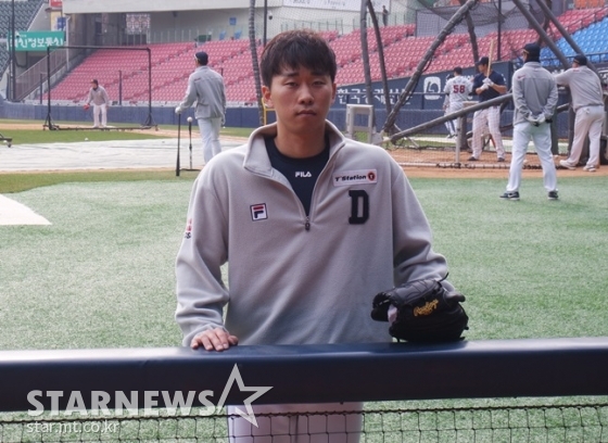 두산 베어스 우완 채지선. /사진=김동영 기자
