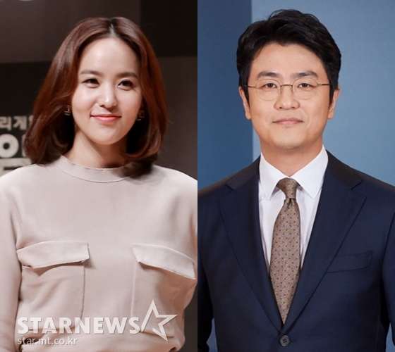 박지윤, 최동석(사진 오른쪽)/사진=스타뉴스, KBS(사진 오른쪽)