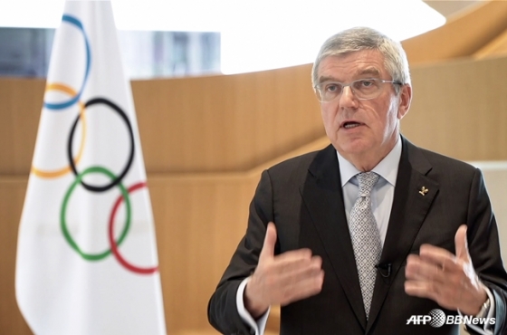 토마스 바흐 IOC 위원장. /AFPBBNews=뉴스1