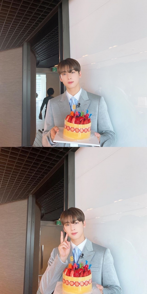 /사진=차은우 인스타그램