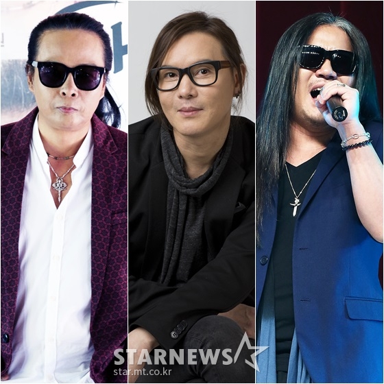 김태원(왼쪽부터), 김종서, 박완규 /사진=스타뉴스