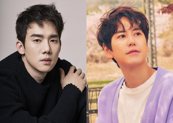 유연석, 규현(오른쪽) /사진제공=킹콩 by 스타쉽, SM엔터테인먼트