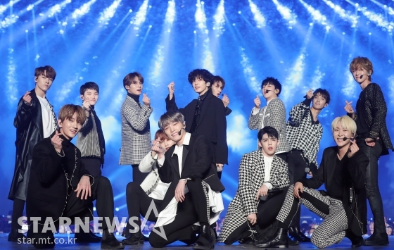세븐틴 / 사진=김휘선 기자 hwijpg@