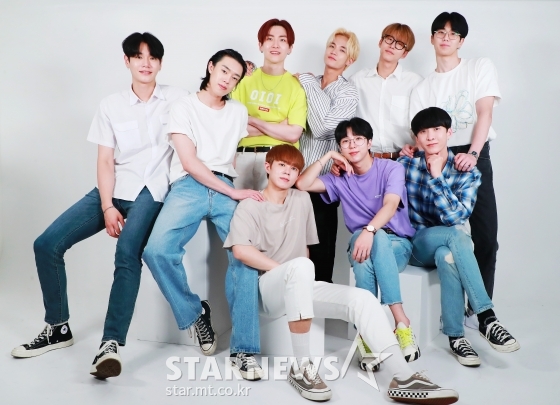 그룹 멋진녀석들 인터뷰 / 사진=이동훈 기자 photoguy@
