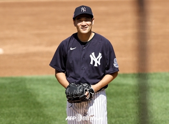 뉴욕 양키스 일본인 투수 다나카 마사히로./AFPBBNews=뉴스1