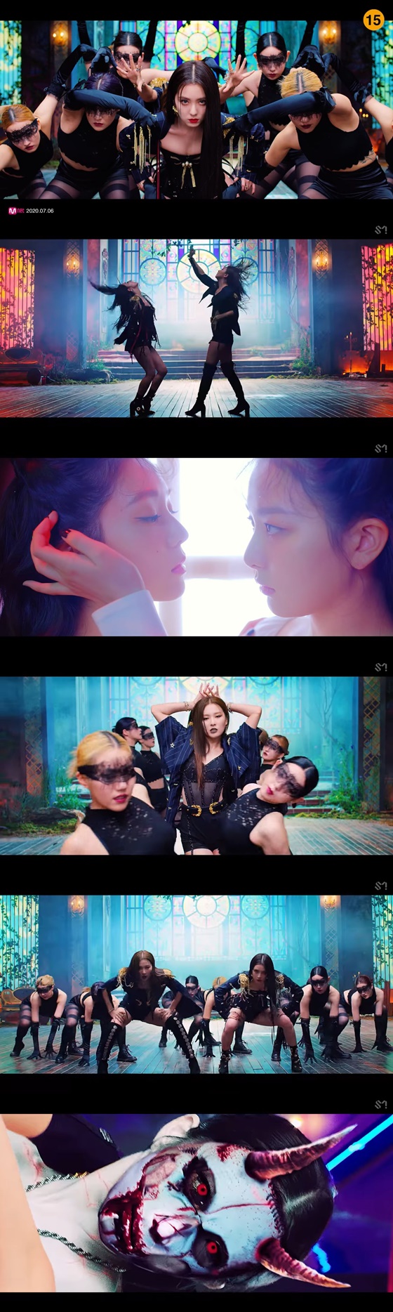 레드벨벳-아이린&슬기(Red Velvet - IRENE & SEULGI) 'Monster' 뮤직비디오 화면캡쳐