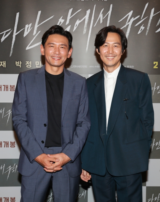 황정민, 이정재 /사진제공=CJ엔터테인먼트