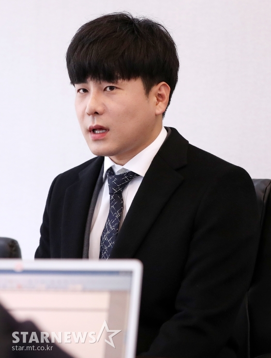 고 구하라 친오빠 구호인 /사진=김휘선 기자